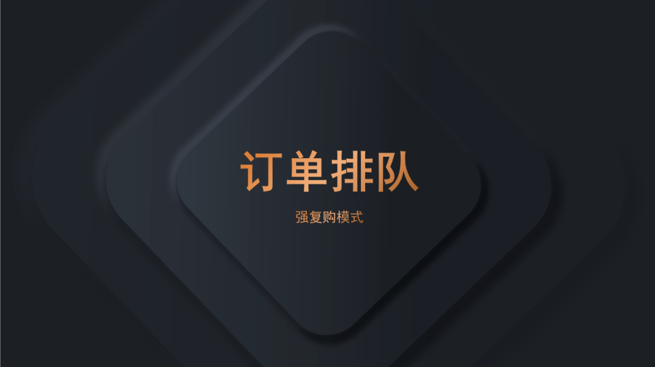 排队订单